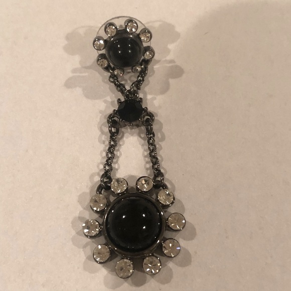 Dangle Black Earrings - 2 pairs - Picture 8 of 13